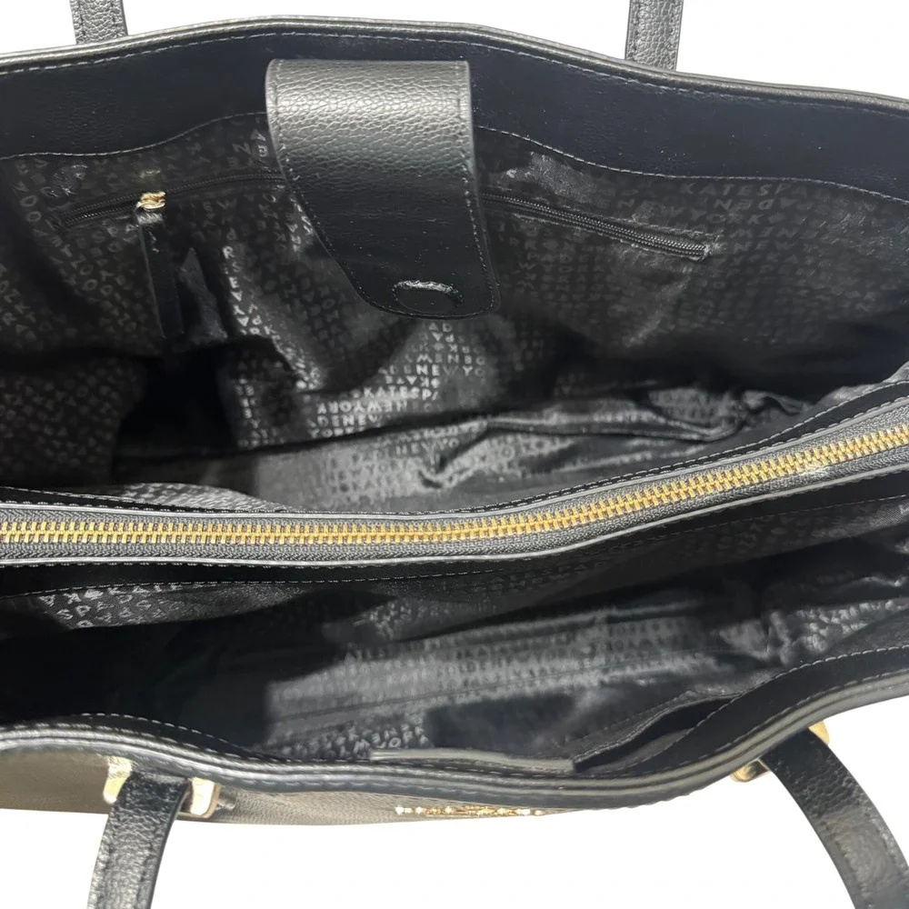 Kate Spade Wellesley Elena Shoulder Satchel Bag Women Black Leather